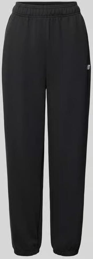 New Balance regular fit sweatpants met gestikt logo