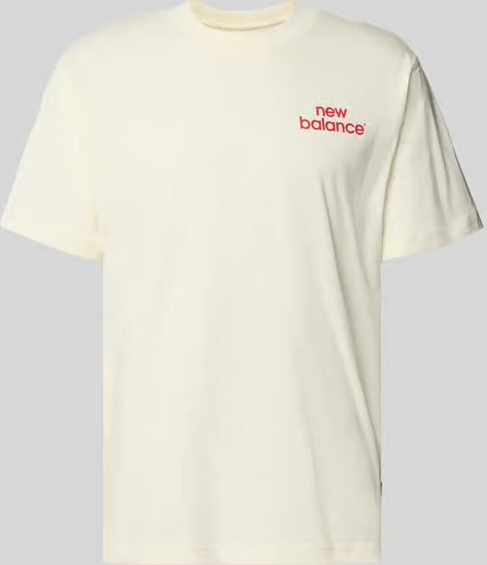 New Balance Regular fit t-shirt van puur katoen model 'INTELLIGENT'