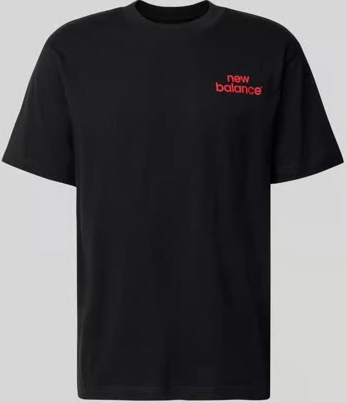 New Balance Regular fit t-shirt van puur katoen model 'INTELLIGENT'