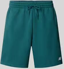 New Balance relaxed fit short met gestikt logo