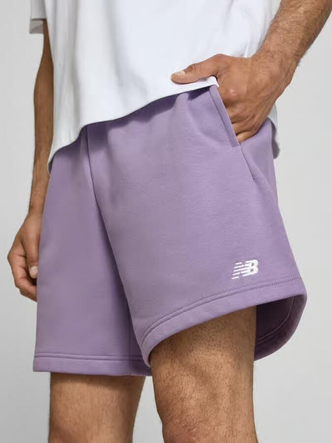 New Balance relaxed fit short met gestikt logo