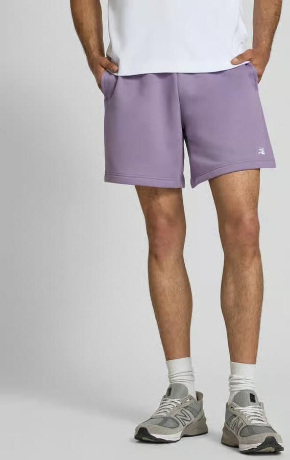 New Balance relaxed fit short met gestikt logo - Foto 4
