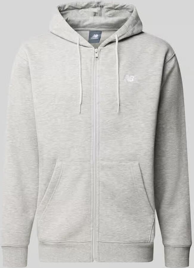 New Balance relaxed fit sweatjack ook katoenmix model 'ESSENTIALS'