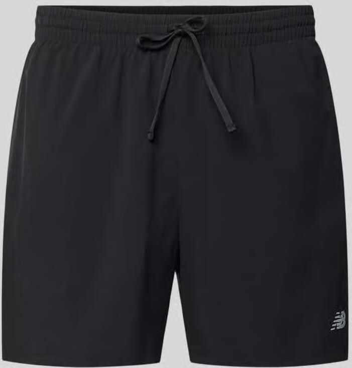 New Balance Short met elastische band en logo