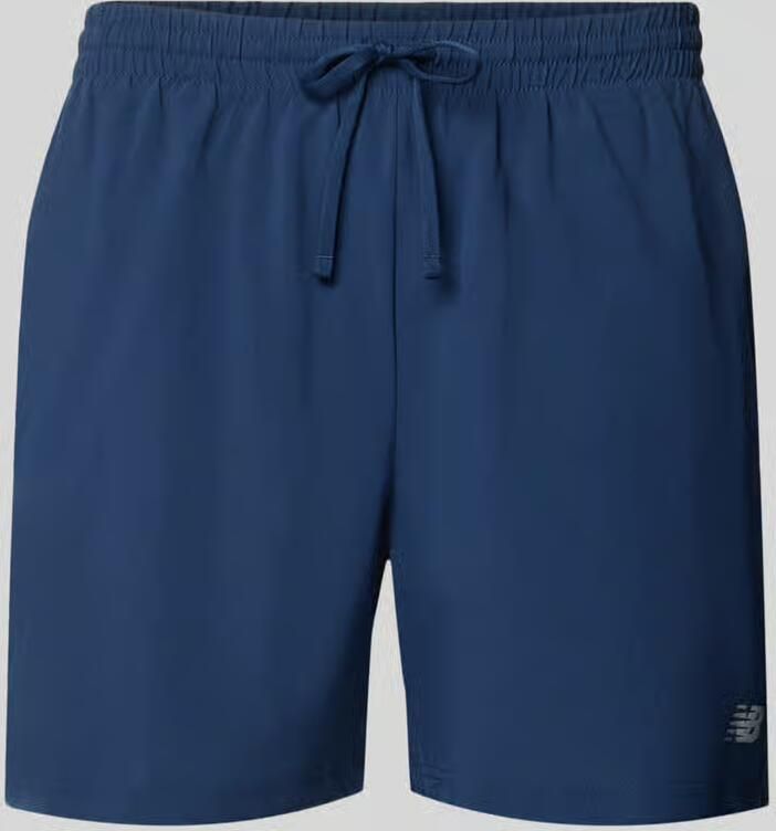 New Balance Short met elastische band en logo