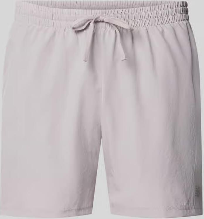 New Balance Short met elastische band en logo