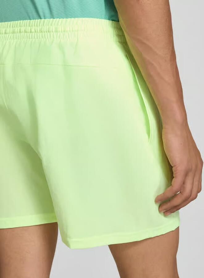 New Balance Short met elastische band en logo
