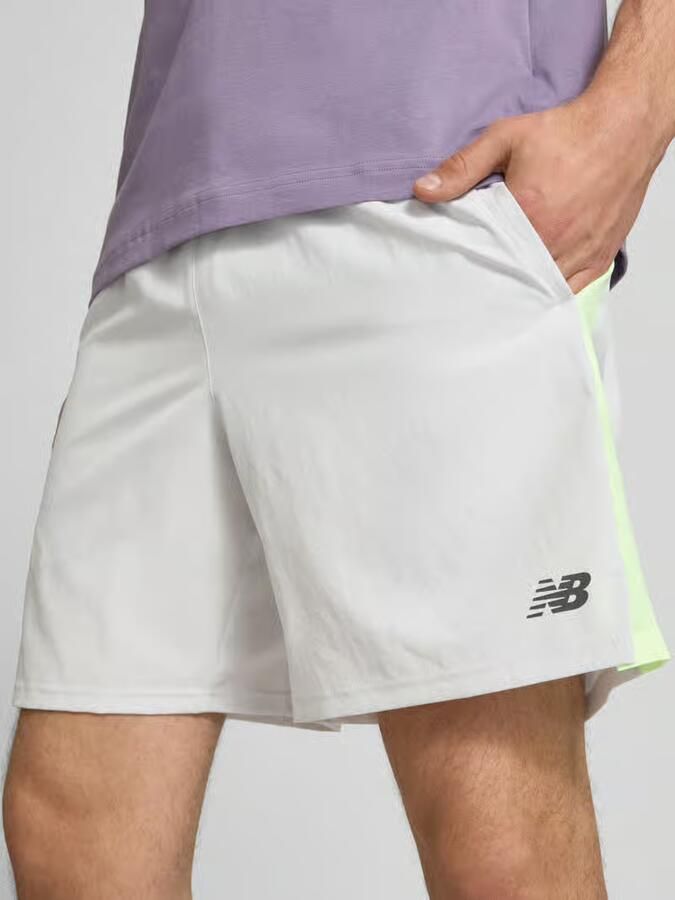 New Balance Short met elastische band en logo - Foto 2
