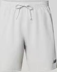 New Balance Short met elastische band en logo