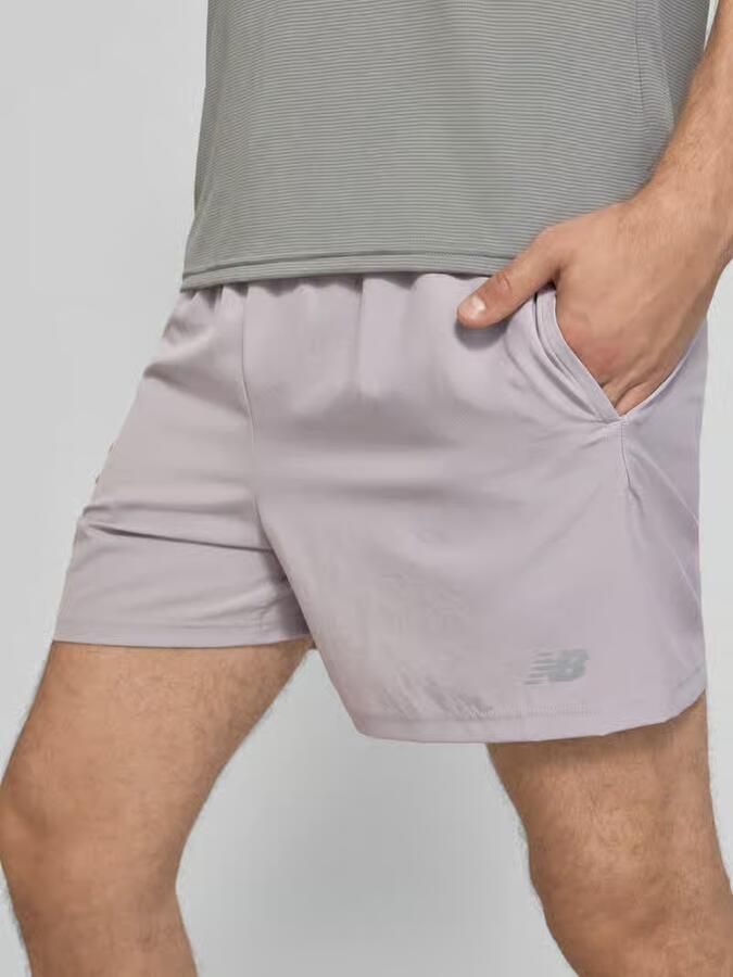 New Balance Short met elastische band en logo - Foto 2