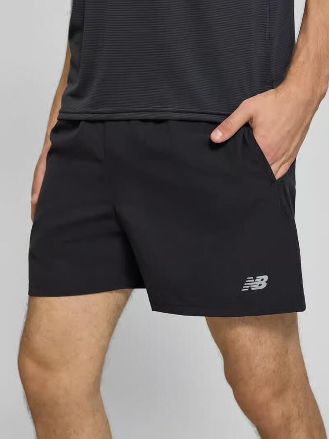 New Balance Short met elastische band en logo - Foto 2