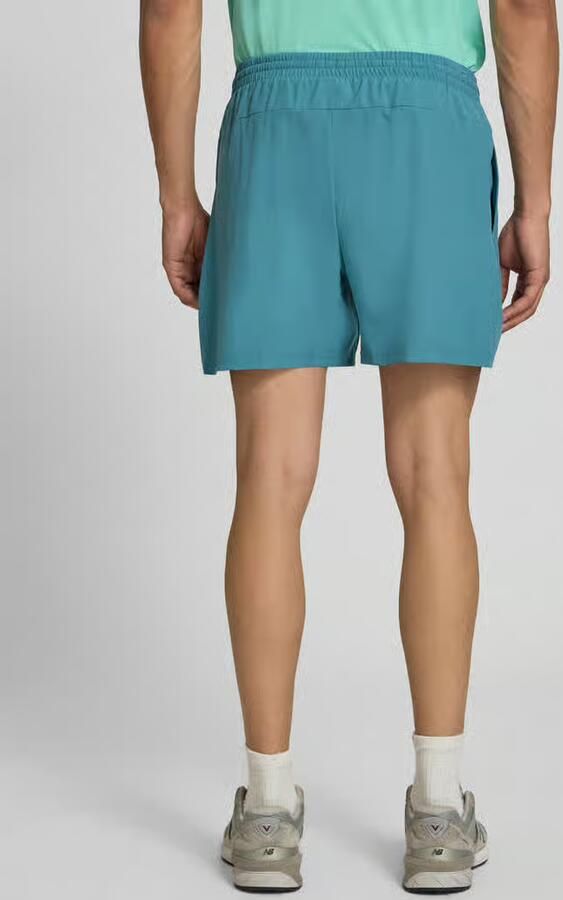 New Balance Short met elastische band en logo