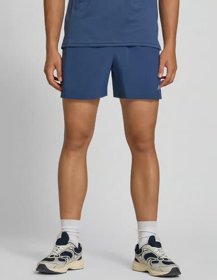 New Balance Short met elastische band en logo - Foto 3