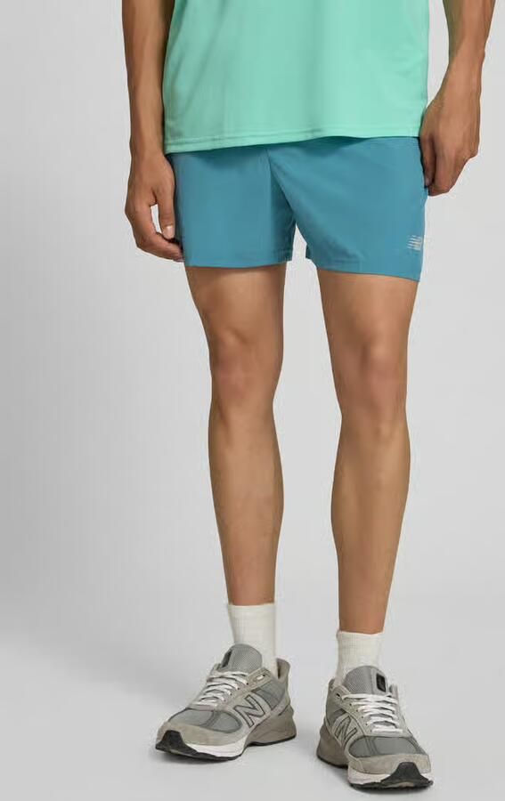 New Balance Short met elastische band en logo - Foto 3