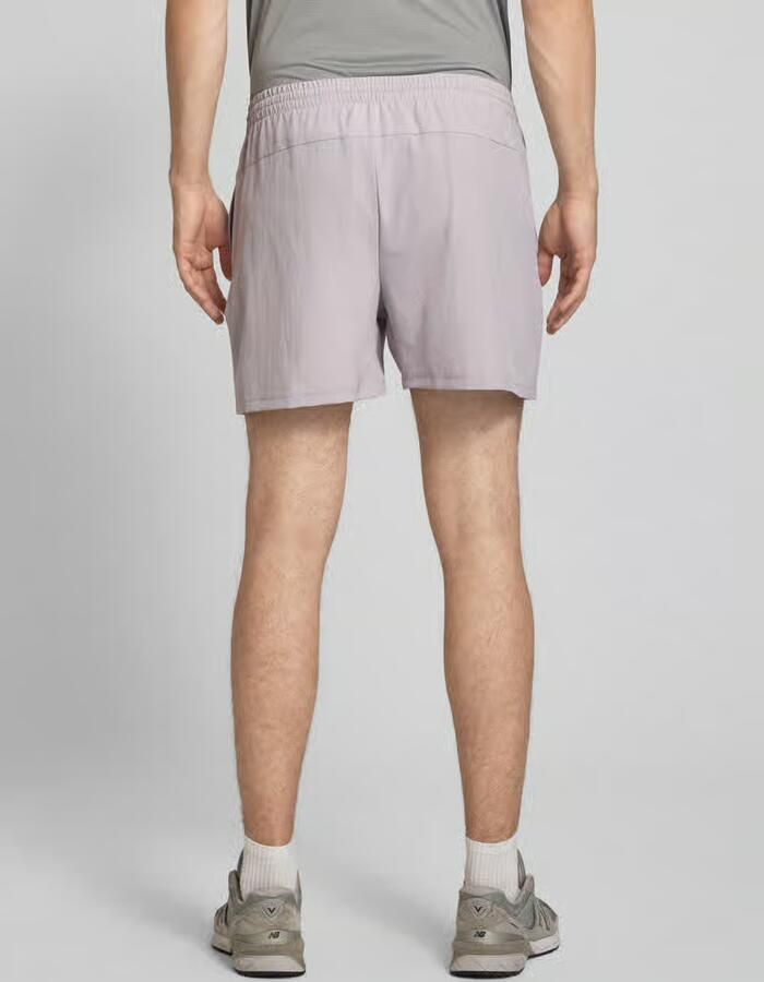 New Balance Short met elastische band en logo
