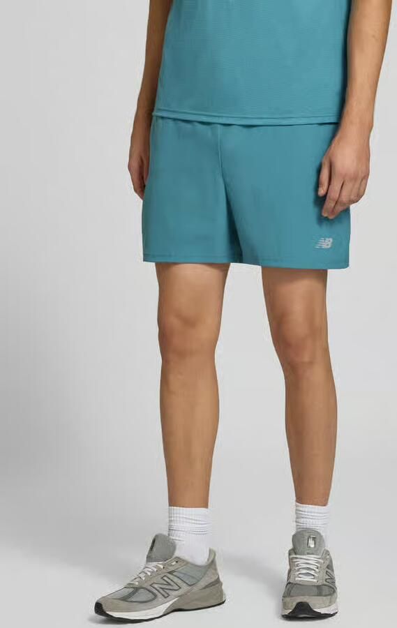 New Balance Short met elastische band en logo - Foto 3
