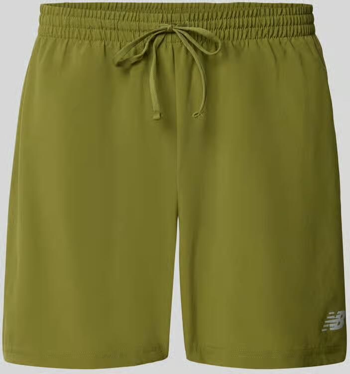New Balance Short met elastische band met logo