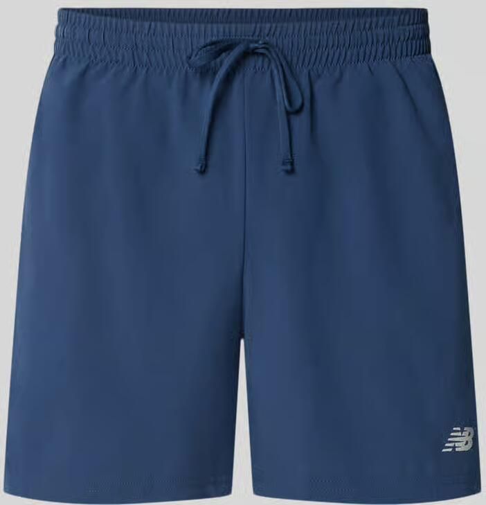 New Balance Short met elastische band met logo