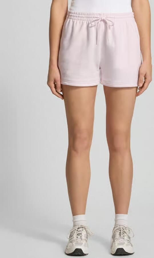 New Balance straight fit sweatshorts met tunnelkoord model 'French' - Foto 3