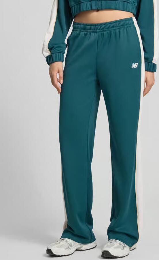New Balance Sweatpants met elastische band en Labelstitching - Foto 3