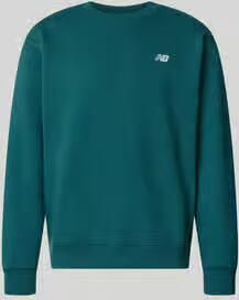 New Balance Sweatshirt met ronde hals en label-stitching