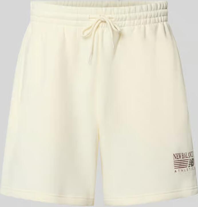 New Balance Sweatshorts van katoenmix