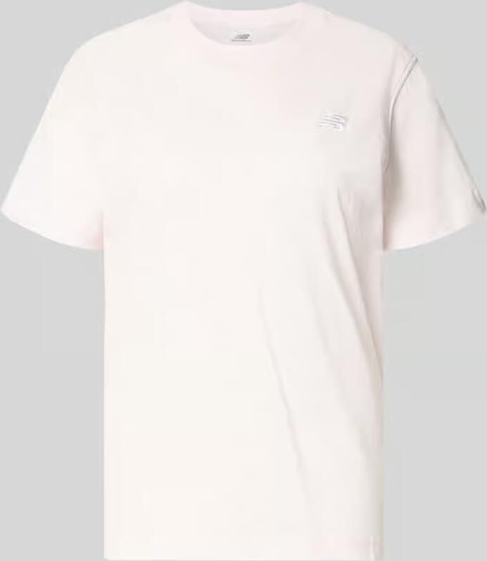 New Balance T-shirt met Labelstitching en Ronde hals - Foto 2