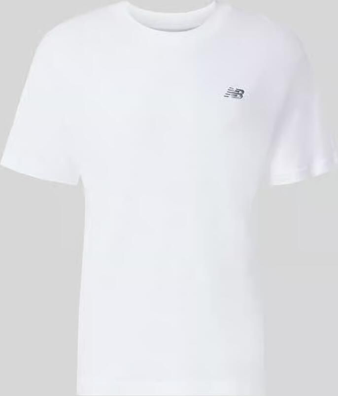 New Balance T-shirt met labelstitching model 'ESSENTIALS'