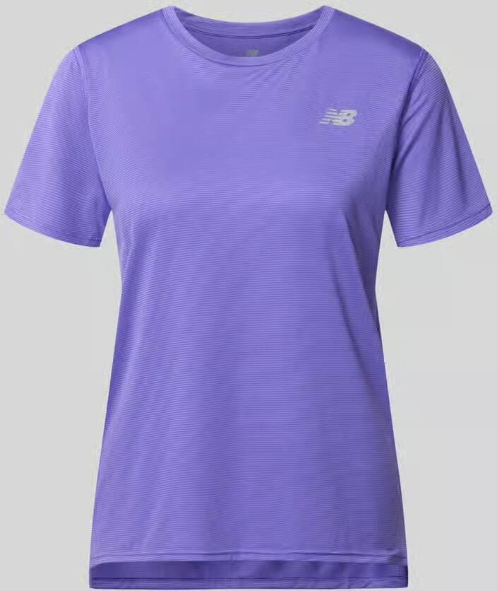 New Balance T-shirt met logo en ronde hals