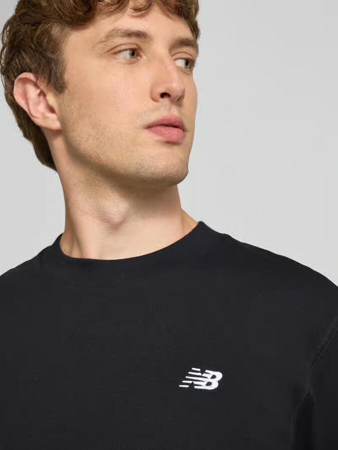 New Balance T-shirt met logo en ronde hals