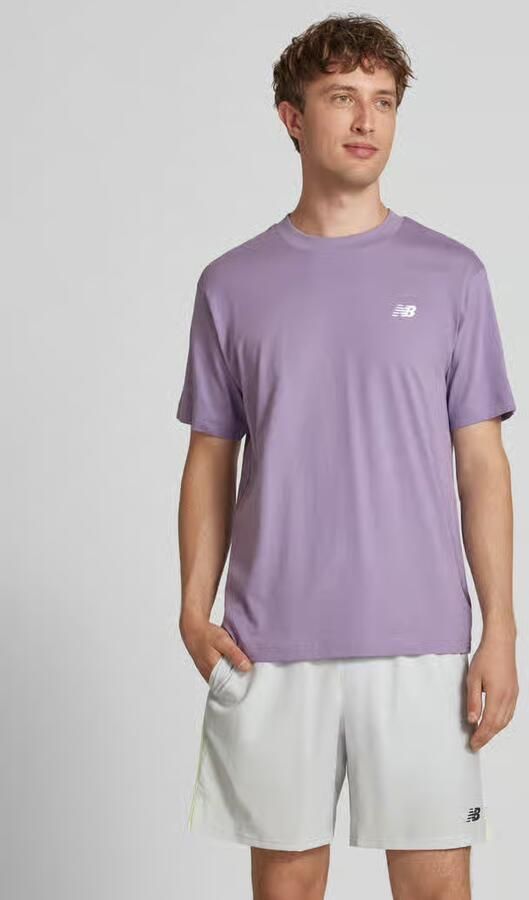New Balance T-shirt met logo en ronde hals - Foto 4