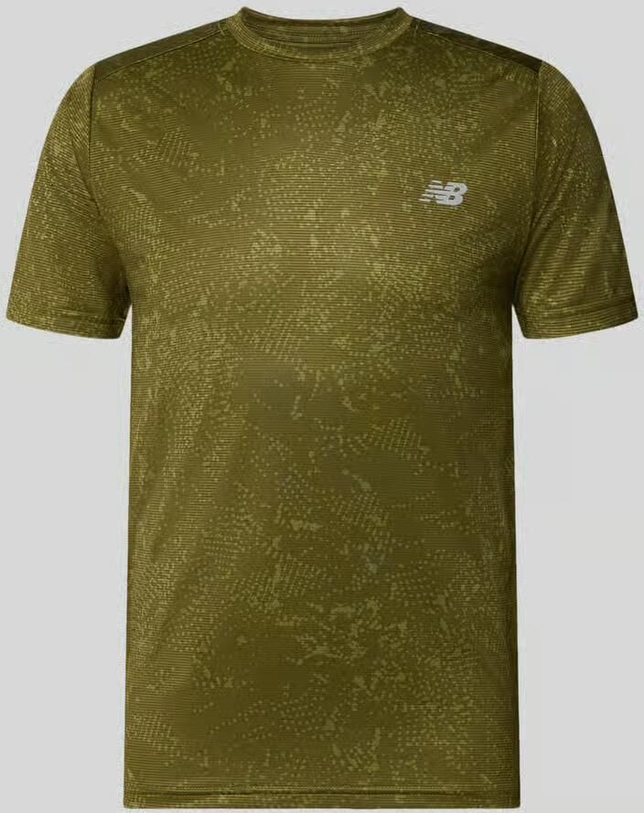 New Balance T-shirt met logoprint model 'ESSENTIAL'