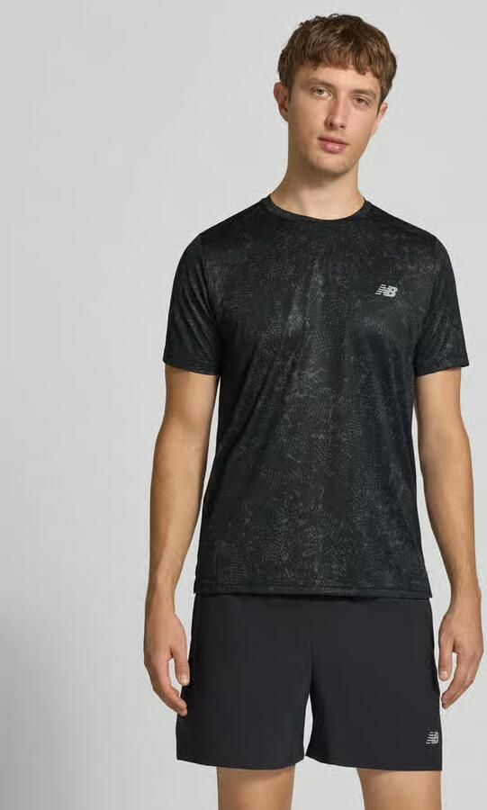 New Balance T-shirt met logoprint model 'ESSENTIAL' - Foto 3