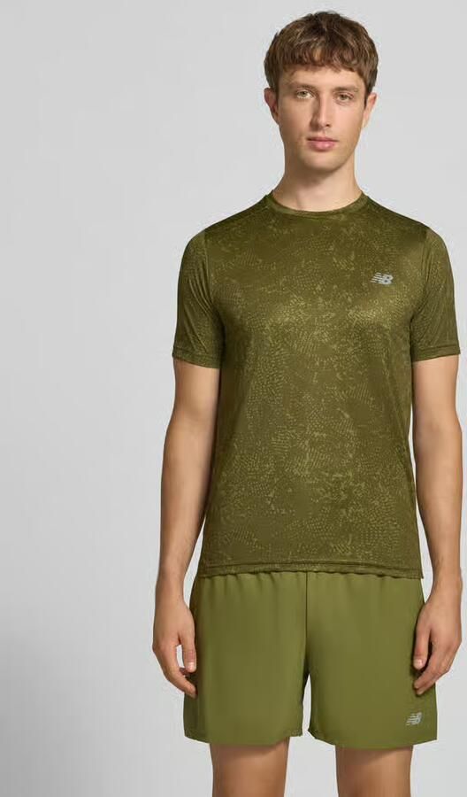 New Balance T-shirt met logoprint model 'ESSENTIAL' - Foto 3