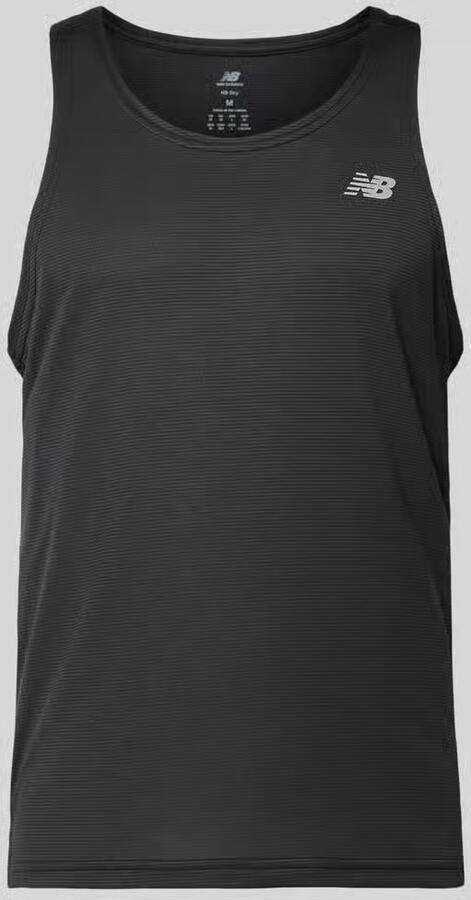 New Balance Tanktop met logo en ronde hals - Foto 2