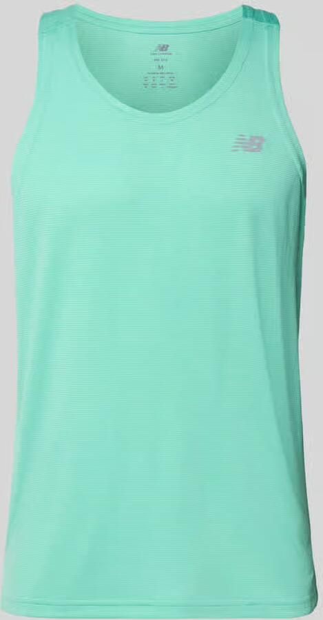 New Balance Tanktop met logo en ronde hals - Foto 2