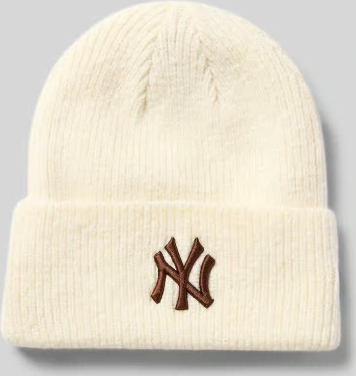 New-Era Muts Wmns Wide Cuff Beanie New York Yankees Hat