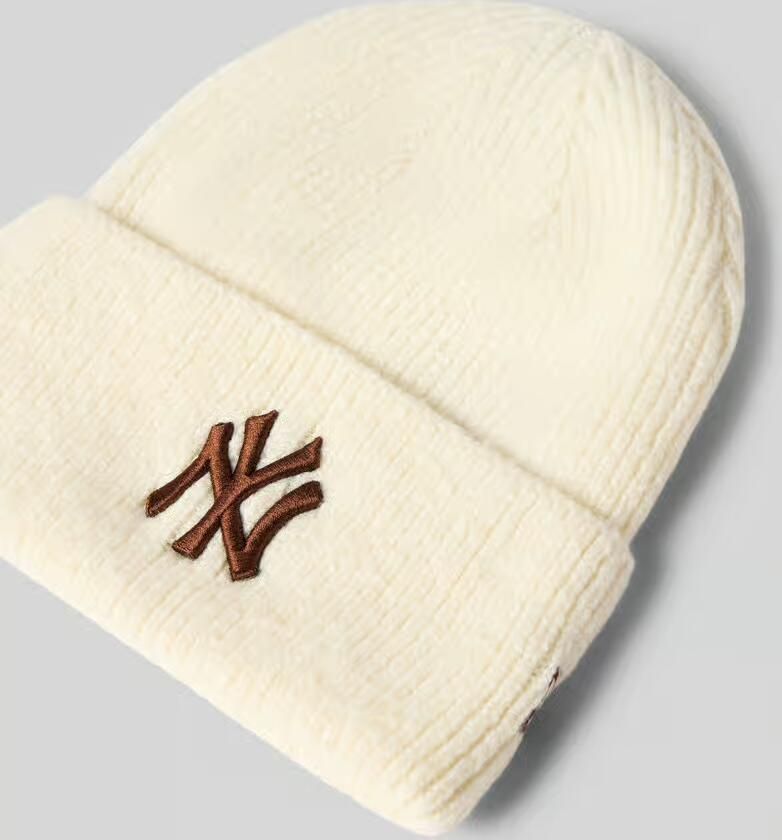 New-Era Muts Wmns Wide Cuff Beanie New York Yankees Hat - Foto 2