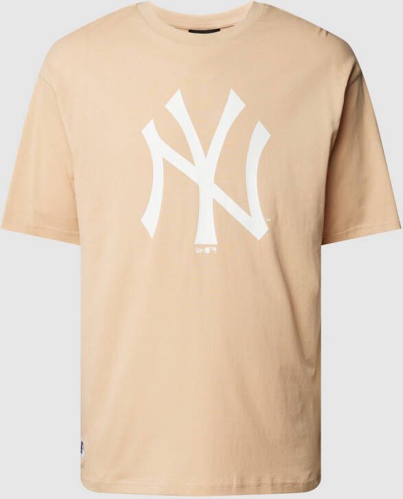 New era Oversized T-shirt met labelprint
