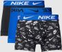 Nike Underwear Trunk (3-pack) Boxershorts Kleding sneaker sketch print game royal blk maat: XS beschikbare maaten:XS S - Thumbnail 1