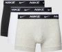 Nike Everyday Cotton Stretch Trunk (3 Pack) Boxershorts Kleding white grey heather black maat: L beschikbare maaten:XS S L XL - Thumbnail 3