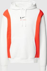 Nike Air Fleecehoodie voor heren Wit
