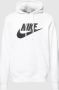 Nike Sportswear Club Fleece Hoodie met graphic voor heren Wit - Thumbnail 1