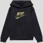 Nike Sportswear Club Fleece hoodie met graphic voor kids Zwart - Thumbnail 1