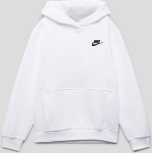 Nike Sportswear Club Fleece Hoodie voor kids Wit
