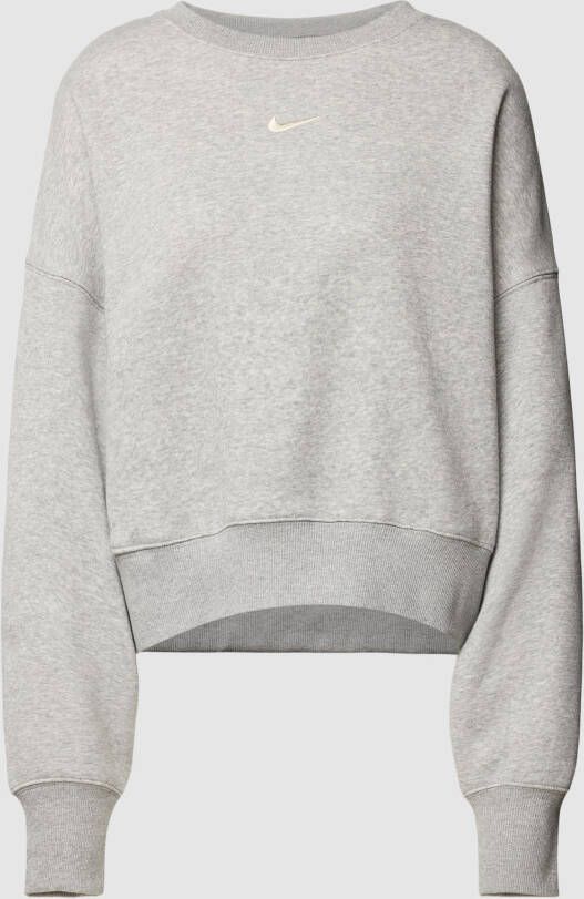 Nike Kort sweatshirt met labelstitching