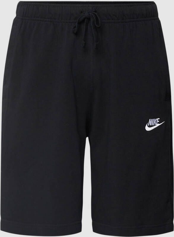 Nike Zwarte Heren Casual Shorts Club Bv2772 Zwart Heren