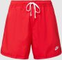 Nike Sportswear Sport Essentials Woven Lined Flow Shorts Sportshorts Kleding university red white maat: XL beschikbare maaten:XL - Thumbnail 1