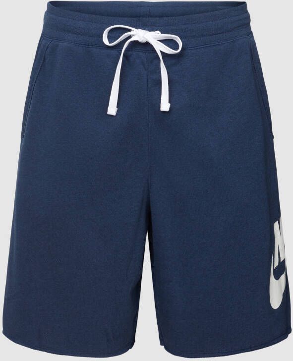 Nike Club Alumni Herenshorts van sweatstof Blauw