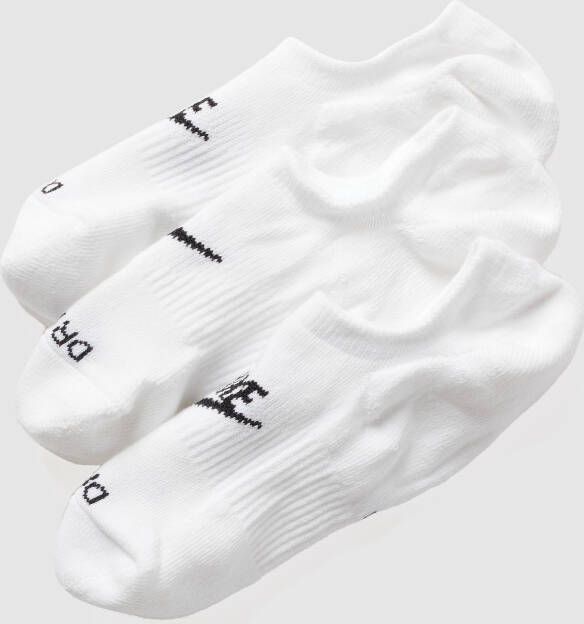 Nike Kousenvoetjes met labelprint in een set van 3 paar